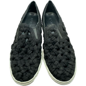 1. State Delphin Black Braided Slip On Sneakers Size 8